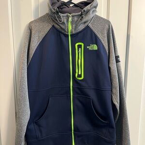 The North Face zip up hoodie